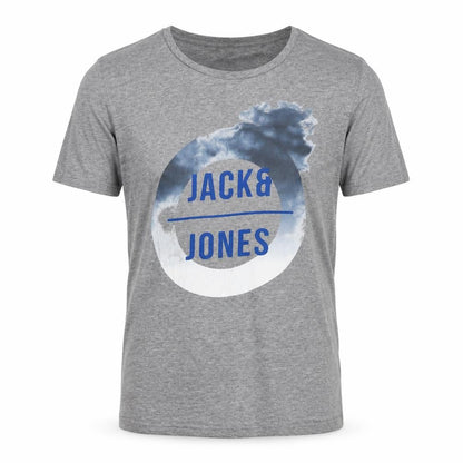 Mens UK Size S JACK & JONES Grey  T-Shirt