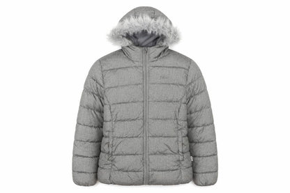 Womens UK Size 12 Lee Cooper Grey Puffer Jacket