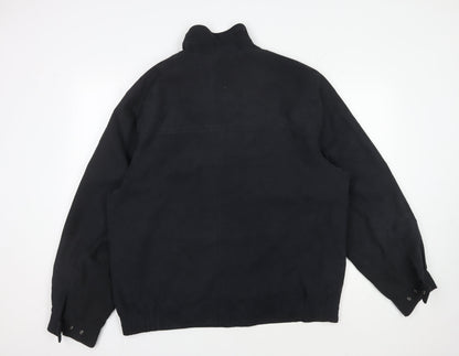 Mens UK Size L EWM Pure Classics Black Basic Jacket