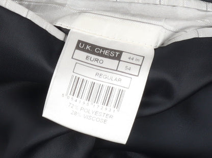 Mens UK Size 44 Centaur Regular Black Suit Jacket