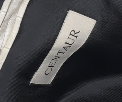 Mens UK Size 44 Centaur Regular Black Suit Jacket