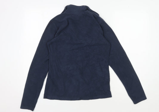 Womens UK Size S Mountain Warehouse Blue Pullover Sweatshirt