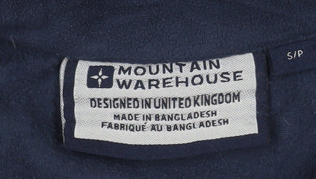Womens UK Size S Mountain Warehouse Blue Pullover Sweatshirt