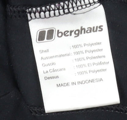 Berghaus Women's Black Fleece Half-Zip Sweatshirt Size 10