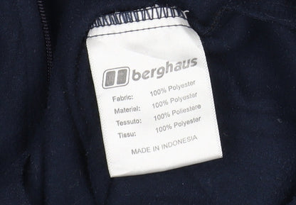 Berghaus Women's Blue Fleece Pullover Size 10