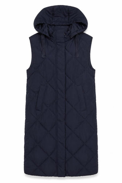 Marks & Spencer Women's Black Quilted Sleeveless Jacket