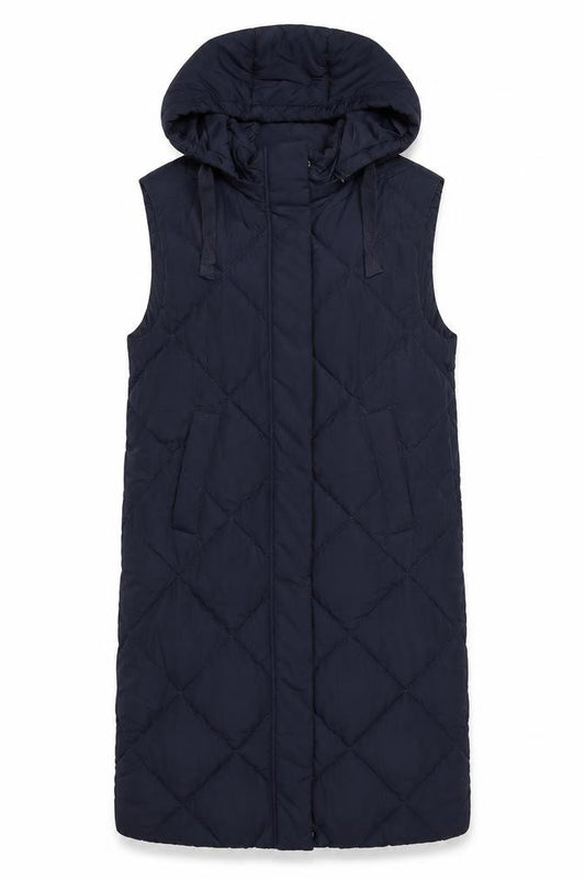 Marks & Spencer Women's Black Quilted Sleeveless Jacket