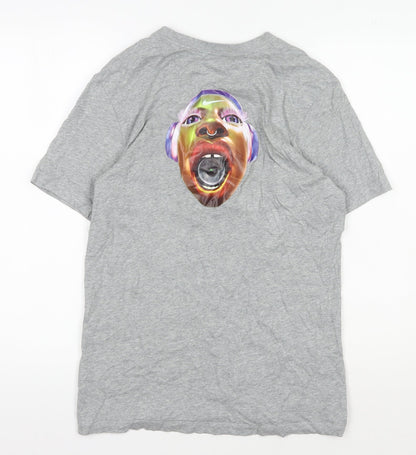 Nike Men's Grey London Graphic Print T-Shirt S