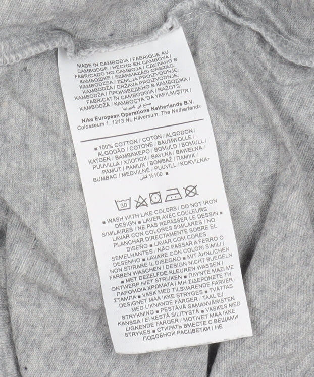 Nike Men's Grey London Graphic Print T-Shirt S