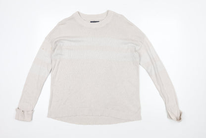 American Eagle Women's Ivory M Pullover Jumper