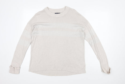 American Eagle Women's Ivory M Pullover Jumper