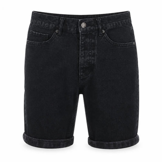 Topman Men's Black Denim Shorts Size 28 Slim Fit