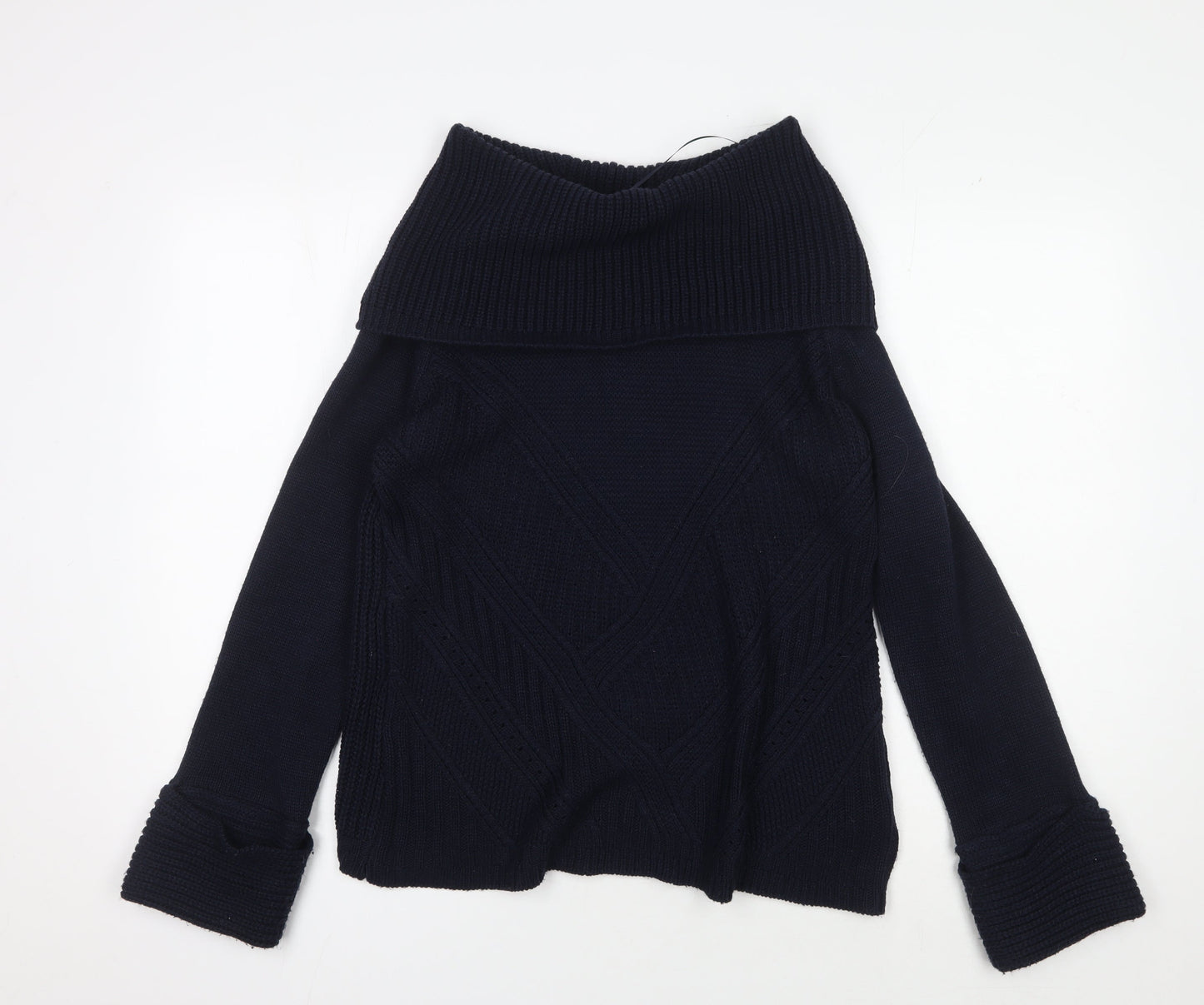 Womens UK Size S Oasis Black Jumper Jumper