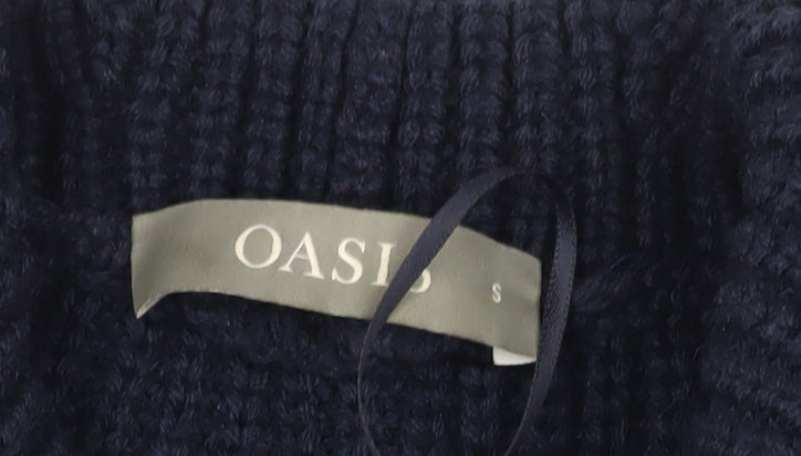 Womens UK Size S Oasis Black Jumper Jumper