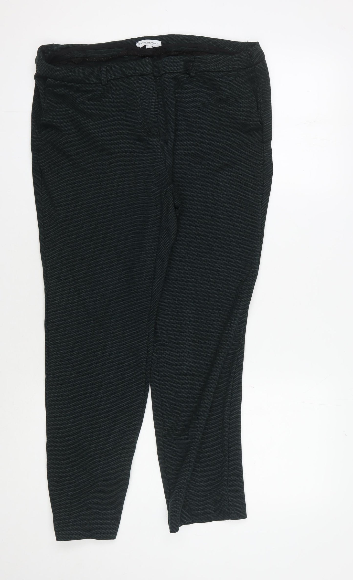 Carolina Belle Women's Black Slim Trousers XL