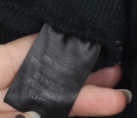 Carolina Belle Women's Black Slim Trousers XL