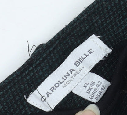 Carolina Belle Women's Black Slim Trousers XL