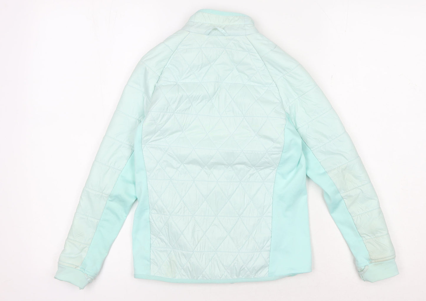 Decathlon Girls Blue Puffer Jacket 10 Years Winter Coat