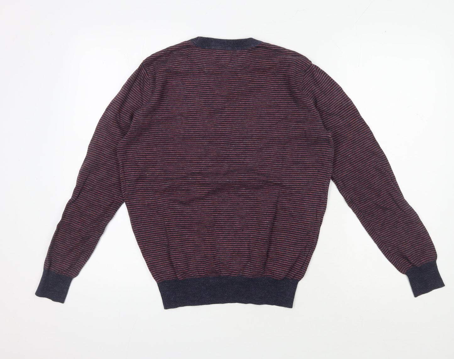 J.Crew Men's S Multicoloured Striped Pullover, Casual Jumper