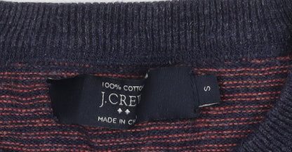 J.Crew Men's S Multicoloured Striped Pullover, Casual Jumper