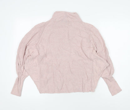 Womens UK Size XS Mint Velvet Pink Pullover Jumper