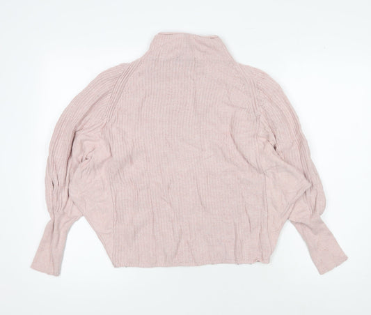 Womens UK Size XS Mint Velvet Pink Pullover Jumper