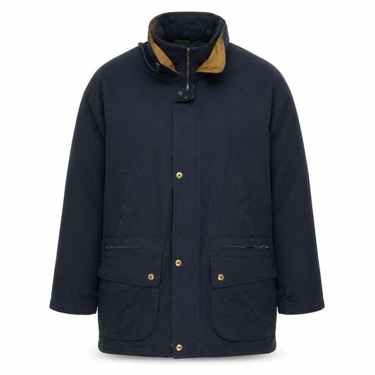 Mens UK Size 40 RAINMAN Black Parka Coat