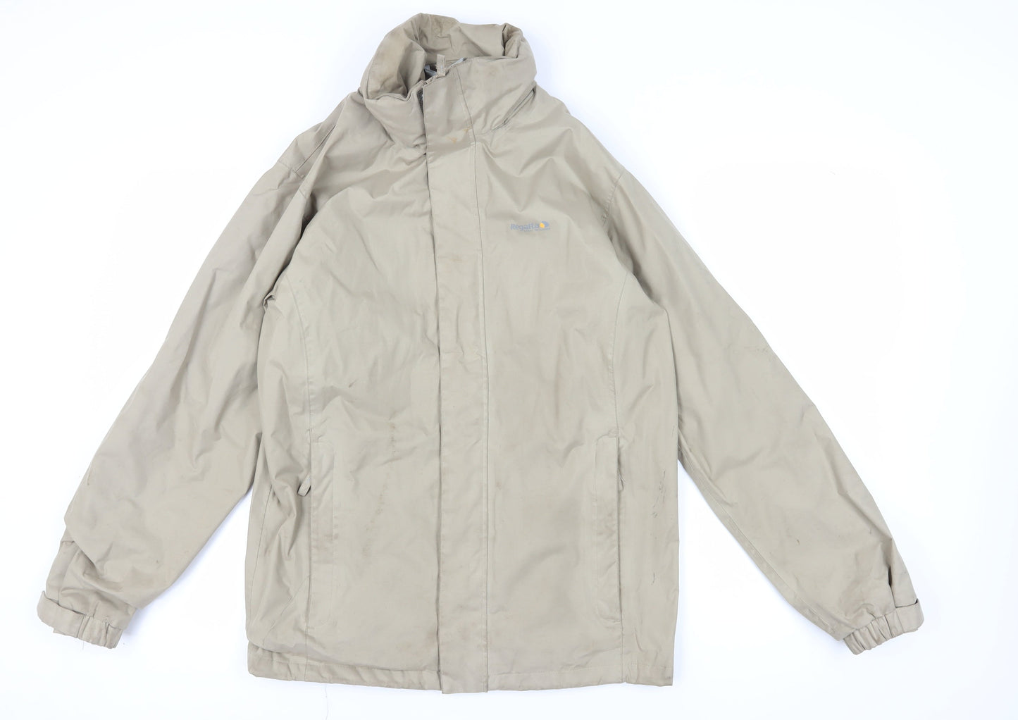 Mens UK Size S Regatta Beige Windbreaker Coat