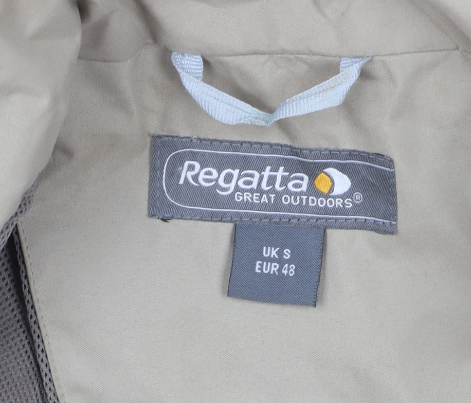 Mens UK Size S Regatta Beige Windbreaker Coat