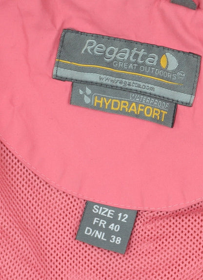 Womens UK Size 12 Regatta Pink Rain Coat