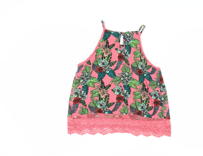 Womens UK Size XS Superdry Pink Camisole Tank