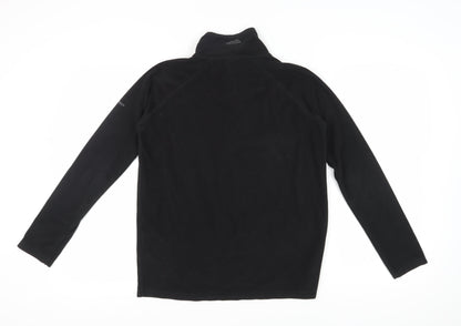 Trespass Black 1/2 Zip Fleece Sweatshirt XS Men