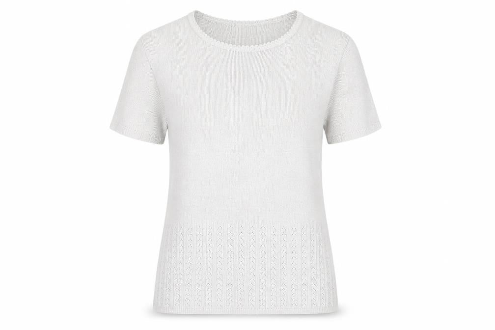 Womens UK Size M Eastex Ivory Pullover Jumper