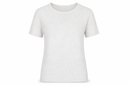 Womens UK Size M Eastex Ivory Pullover Jumper