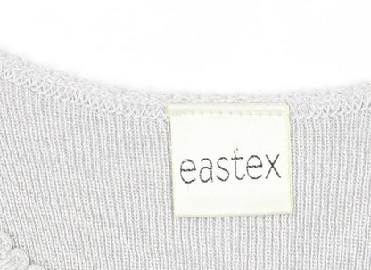 Eastex Women's Ivory Pullover Jumper, M, Short Sleeve