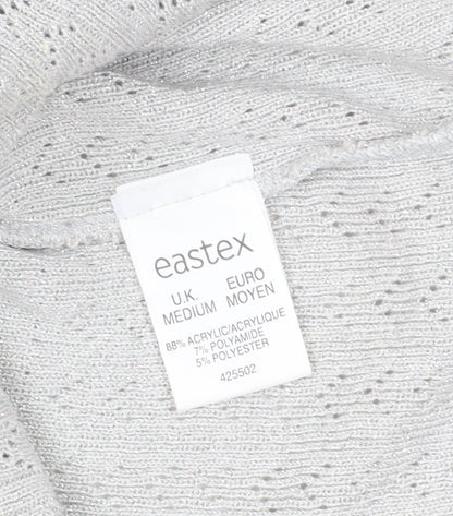 Eastex Women's Ivory Pullover Jumper, M, Short Sleeve