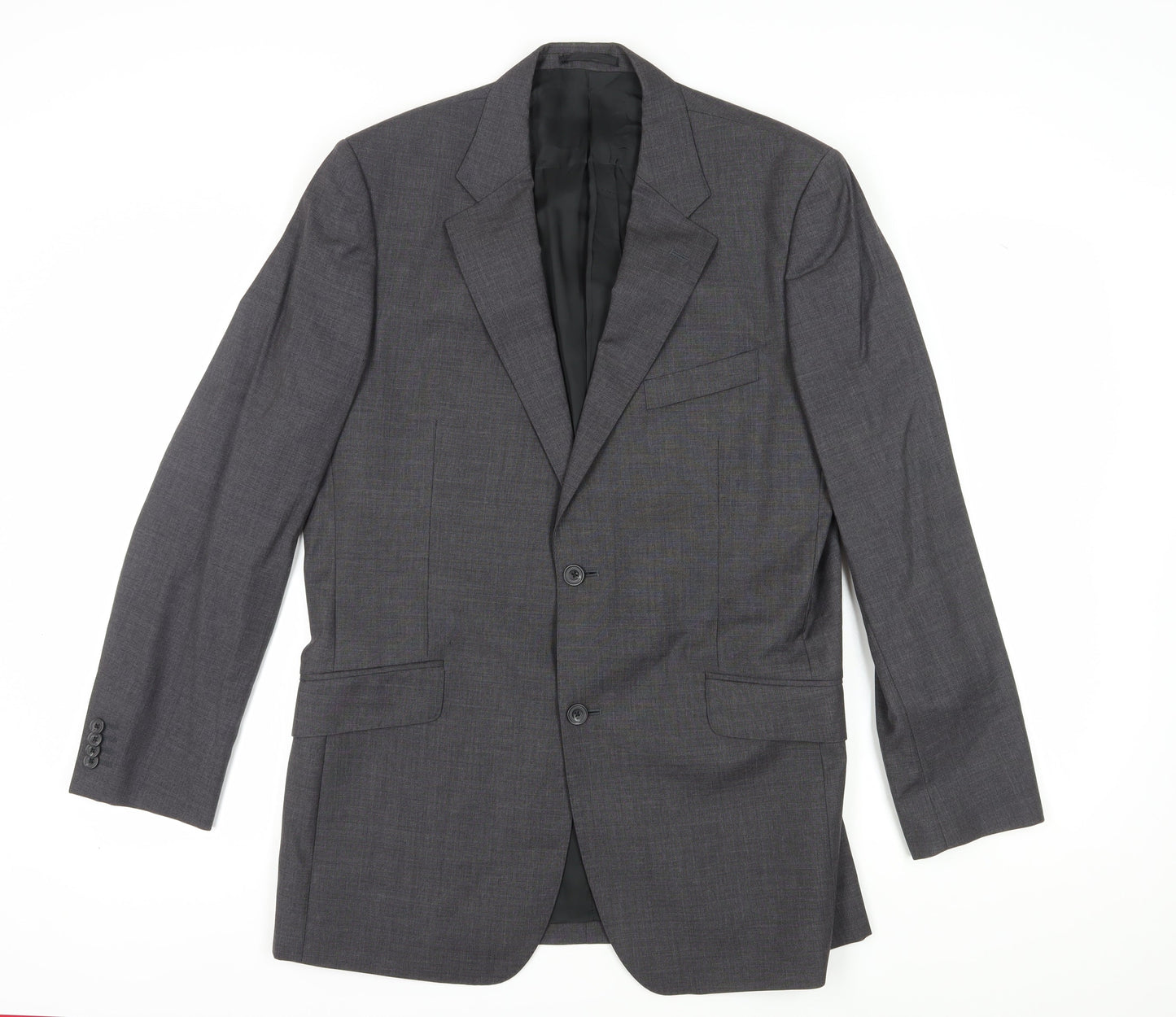 Mens UK Size 42 T.M.Lewin Regular Grey Suit Jacket