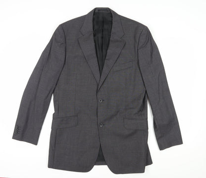 Mens UK Size 42 T.M.Lewin Regular Grey Suit Jacket