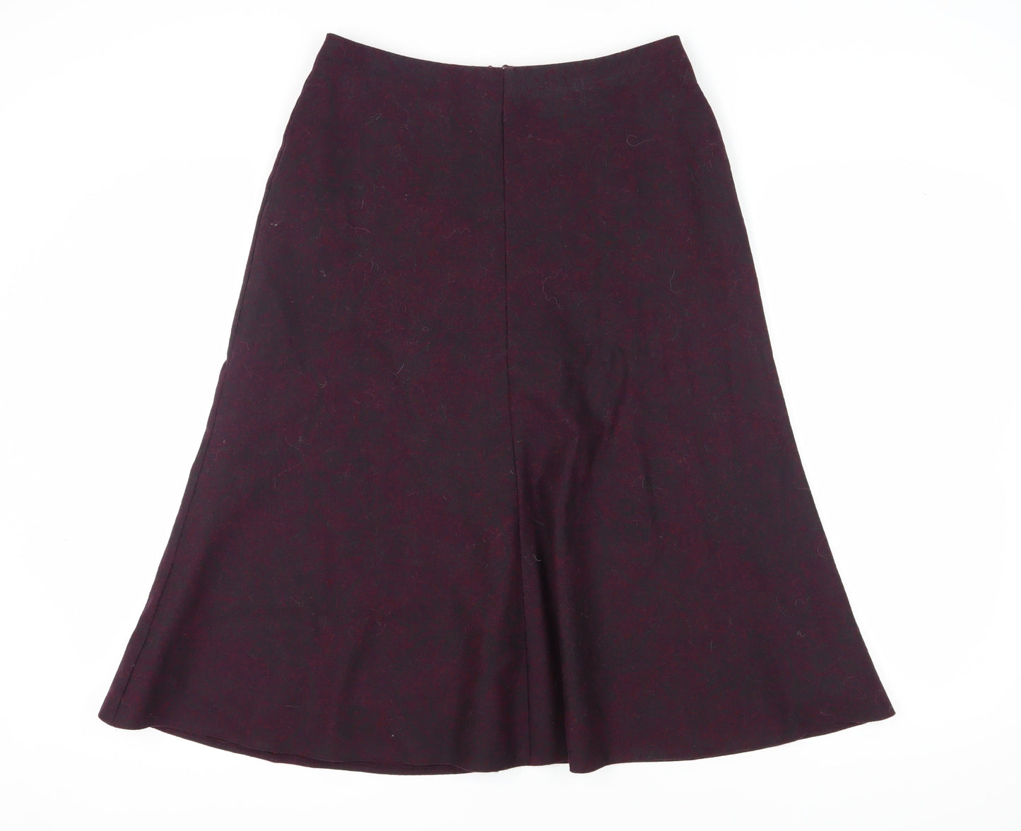 Eastex Women's Purple A-Line Midi Skirt Size 12
