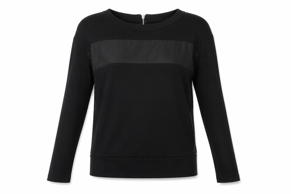 Womens UK Size 8 Karen Millen Black Basic Blouse
