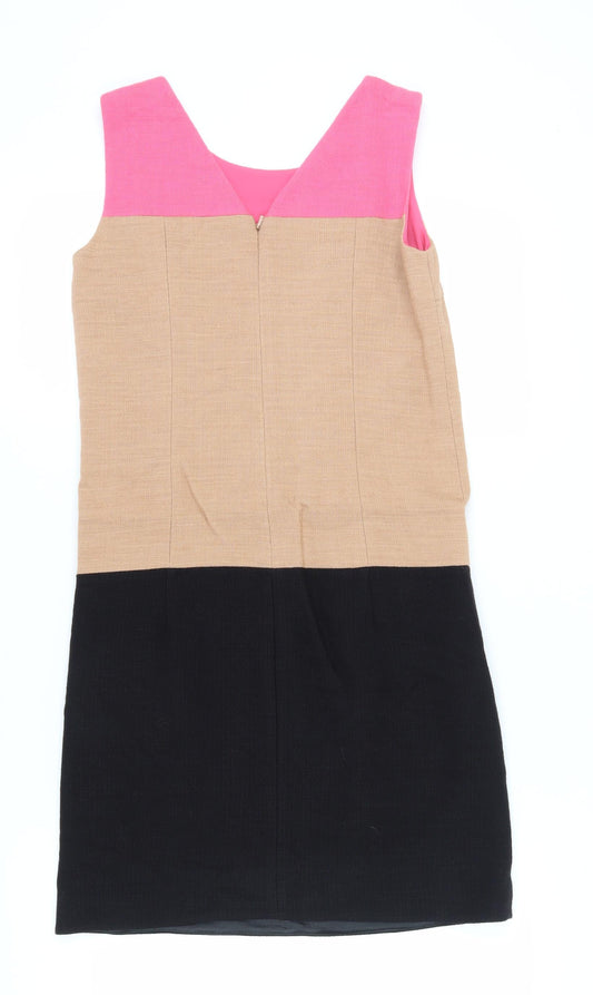 DKNY Women's Multicolour Sheath Dress M