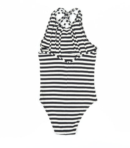 Abercrombie & Fitch Womens Black Stripe XS Bodysuit