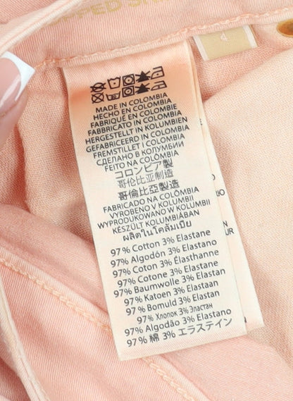 Michael Kors Women's Pink Skinny Jeans Size 4