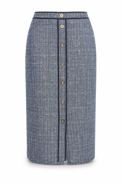Womens UK Size 12 Viyella Straight & Pencil  Skirt