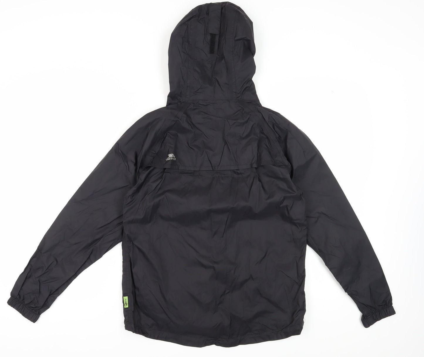 Mens UK Size 2XS Trespass Black Windbreaker Coat
