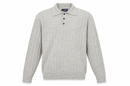 Mens UK Size M DOCKERS Beige Henley Jumper