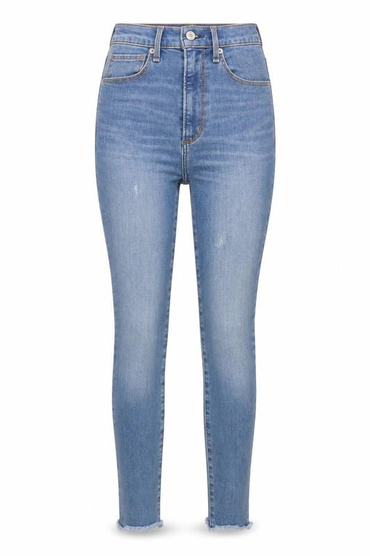 Womens UK Size 2XS Abercrombie & Fitch Slim Fit Skinny Blue Jeans