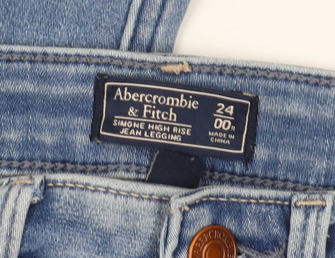 Abercrombie & Fitch Women’s Blue Jegging in Size 24