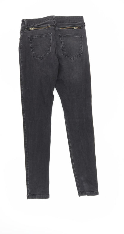 Womens UK Size 26 Whistles Slim Fit Skinny Black Jeans