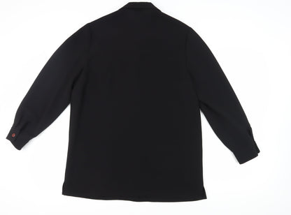 Viyella Women's Black Blazer, UK 14, Mid-Length, Elegant